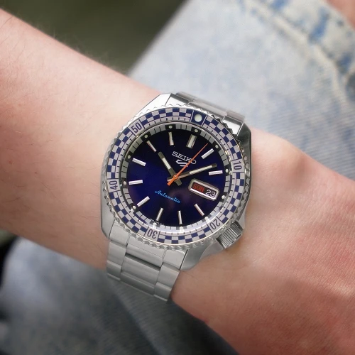 Чоловічий годинник SEIKO 5 SPORTS CHECKER FLAG SPECIAL EDITION SRPK65K1 купити за ціною 17700 грн на сайті - THEWATCH