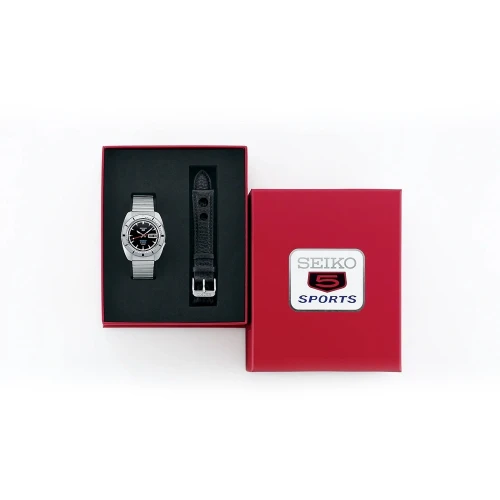 Чоловічий годинник SEIKO 5 SPORTS PEPPER BLACK 1968 RE-CREATION LIMITED EDITION SRPL05K1 купити за ціною 23200 грн на сайті - THEWATCH