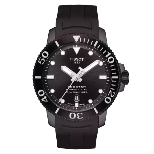 Чоловічий годинник TISSOT SEASTAR 1000 POWERMATIC 80 T120.407.37.051.00 купити за ціною 46460 грн на сайті - THEWATCH