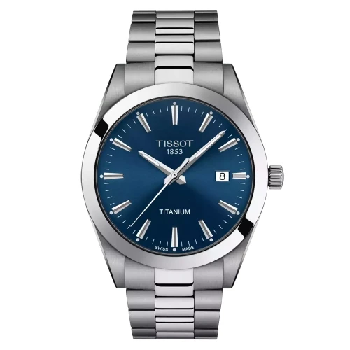 Чоловічий годинник TISSOT GENTLEMAN TITANIUM T127.410.44.041.00 купити за ціною 28120 грн на сайті - THEWATCH