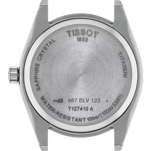 Чоловічий годинник TISSOT GENTLEMAN TITANIUM T127.410.44.041.00 купити за ціною 28120 грн на сайті - THEWATCH