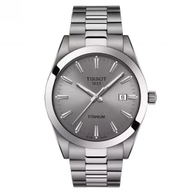 Чоловічий годинник TISSOT GENTLEMAN TITANIUM T127.410.44.081.00 купити за ціною 28120 грн на сайті - THEWATCH