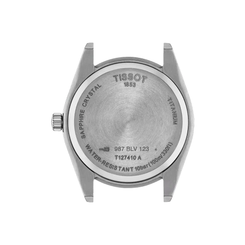 Чоловічий годинник TISSOT GENTLEMAN TITANIUM T127.410.44.081.00 купити за ціною 28120 грн на сайті - THEWATCH