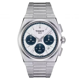 Чоловічий годинник TISSOT PRX AUTOMATIC CHRONOGRAPH 42MM T137.427.11.011.01 купити за ціною 102090 грн на сайті - THEWATCH