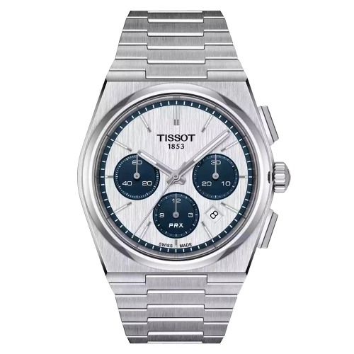 Чоловічий годинник TISSOT PRX AUTOMATIC CHRONOGRAPH 42MM T137.427.11.011.01 купити за ціною 102090 грн на сайті - THEWATCH