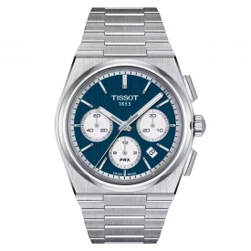 Чоловічий годинник TISSOT PRX AUTOMATIC CHRONOGRAPH 42MM T137.427.11.041.00 купити за ціною 102090 грн на сайті - THEWATCH