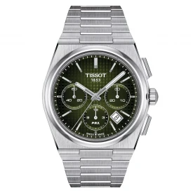 Чоловічий годинник TISSOT PRX AUTOMATIC CHRONOGRAPH 42MM T137.427.11.091.00 купити за ціною 102090 грн на сайті - THEWATCH