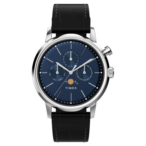 Чоловічий годинник TIMEX MARLIN MOON PHASE TX2W51200 купити за ціною 7207 грн на сайті - THEWATCH