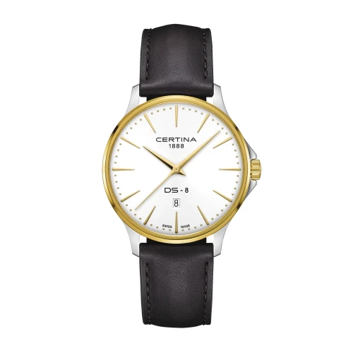 Чоловічий годинник CERTINA DS-8 GENT 40MM C045.410.26.031.00 купити за ціною 20890 грн на сайті - THEWATCH