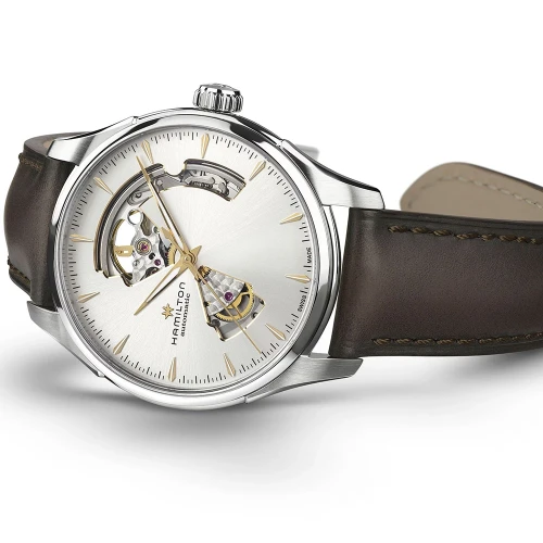 Чоловічий годинник HAMILTON JAZZMASTER OPEN HEART AUTO H32675551 купити за ціною 59300 грн на сайті - THEWATCH
