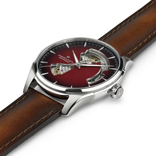 Чоловічий годинник HAMILTON JAZZMASTER OPEN HEART AUTO H32675570 купити за ціною 59300 грн на сайті - THEWATCH
