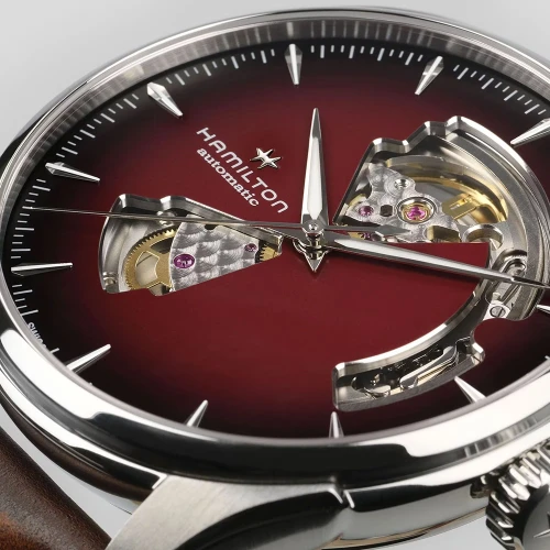 Чоловічий годинник HAMILTON JAZZMASTER OPEN HEART AUTO H32675570 купити за ціною 59300 грн на сайті - THEWATCH