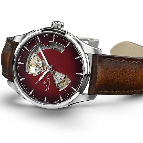 Чоловічий годинник HAMILTON JAZZMASTER OPEN HEART AUTO H32675570 купити за ціною 59300 грн на сайті - THEWATCH