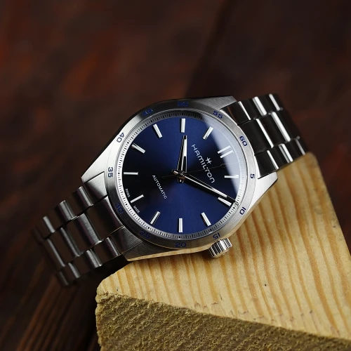 Чоловічий годинник HAMILTON JAZZMASTER PERFORMER AUTO H36215140 купити за ціною 64070 грн на сайті - THEWATCH