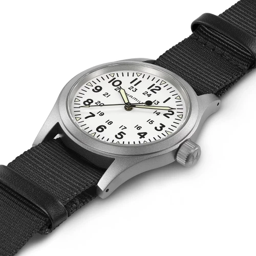 Чоловічий годинник HAMILTON KHAKI FIELD MECHANICAL 38MM H69439910 купити за ціною 32780 грн на сайті - THEWATCH