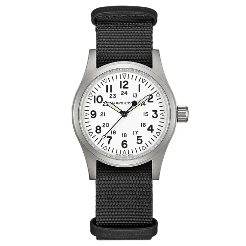 Чоловічий годинник HAMILTON KHAKI FIELD MECHANICAL 38MM H69439910 купити за ціною 32780 грн на сайті - THEWATCH
