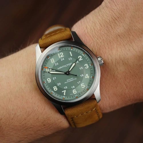 Чоловічий годинник HAMILTON KHAKI FIELD TITANIUM AUTO H70205860 купити за ціною 0 грн на сайті - THEWATCH