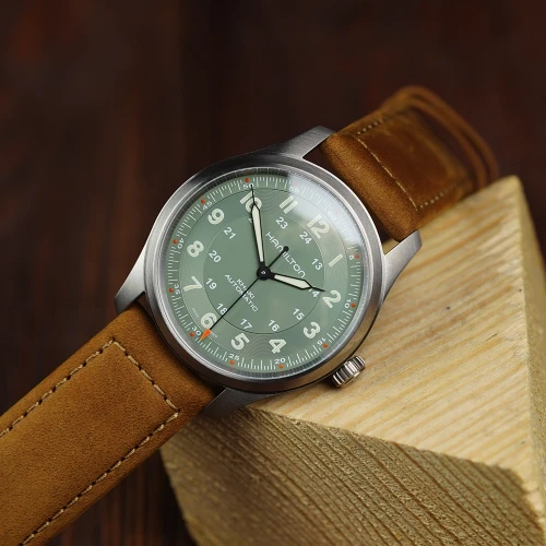 Чоловічий годинник HAMILTON KHAKI FIELD TITANIUM AUTO H70205860 купити за ціною 0 грн на сайті - THEWATCH