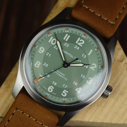 Чоловічий годинник HAMILTON KHAKI FIELD TITANIUM AUTO H70205860 купити за ціною 0 грн на сайті - THEWATCH