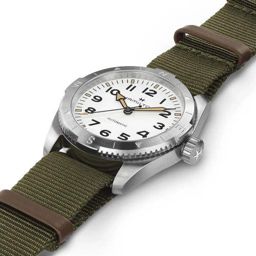 Чоловічий годинник HAMILTON KHAKI FIELD EXPEDITION AUTO 37MM H70225910 купити за ціною 55130 грн на сайті - THEWATCH
