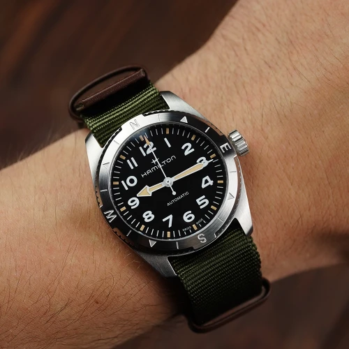 Мужские наручные часы HAMILTON KHAKI FIELD EXPEDITION AUTO 37MM H70225931 купить по цене 55130 грн на сайте - THEWATCH