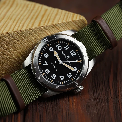 Мужские наручные часы HAMILTON KHAKI FIELD EXPEDITION AUTO 37MM H70225931 купить по цене 55130 грн на сайте - THEWATCH