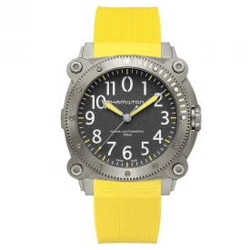 Чоловічий годинник HAMILTON KHAKI NAVY BELOWZERO AUTO TITANIUM H78535380 купити за ціною 95060 грн на сайті - THEWATCH