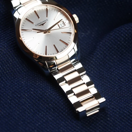 Женские наручные часы LONGINES CONQUEST CLASSIC L2.386.3.72.7 купить по цене 71650 грн на сайте - THEWATCH