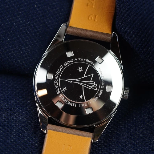 Чоловічий годинник LONGINES HERITAGE CLASSIC SILVER ARROW L2.834.4.72.2 купити за ціною 133960 грн на сайті - THEWATCH