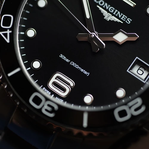 Жіночий годинник LONGINES HYDROCONQUEST L3.370.4.56.6 купити за ціною 90350 грн на сайті - THEWATCH