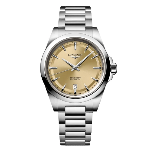 Чоловічий годинник LONGINES CONQUEST 38MM L3.720.4.62.6 купити за ціною 121500 грн на сайті - THEWATCH