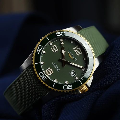 Чоловічий годинник LONGINES HYDROCONQUEST L3.781.3.06.9 купити за ціною 118380 грн на сайті - THEWATCH