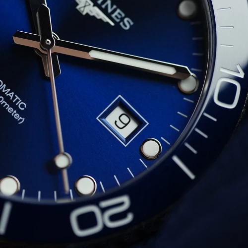 Чоловічий годинник LONGINES HYDROCONQUEST L3.780.4.96.6 купити за ціною 105920 грн на сайті - THEWATCH