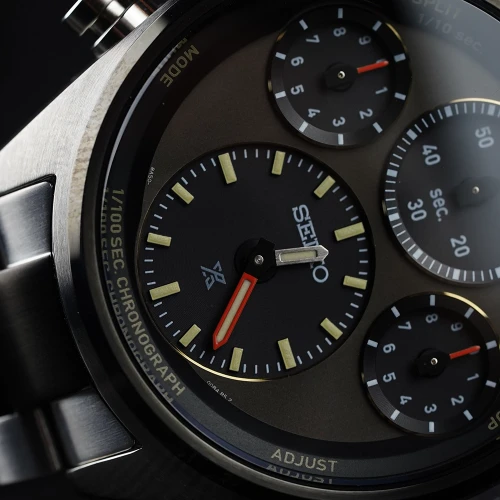 Чоловічий годинник SEIKO PROSPEX SPEEDTIMER PANDA CHRONOGRAPH SOLAR LIMITED EDITION SFJ005P1 купити за ціною 47000 грн на сайті - THEWATCH