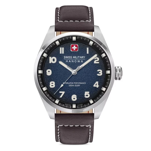 Чоловічий годинник SWISS MILITARY HANOWA GREYHOUND SMWGA0001502 купити за ціною 12410 грн на сайті - THEWATCH