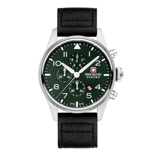 Чоловічий годинник SWISS MILITARY HANOWA THUNDERBOLT CHRONO SMWGB0000805 купити за ціною 21620 грн на сайті - THEWATCH