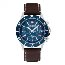 Чоловічий годинник SWISS MILITARY HANOWA FLAGSHIP CHRONO SMWGC2100706 купити за ціною 20530 грн на сайті - THEWATCH