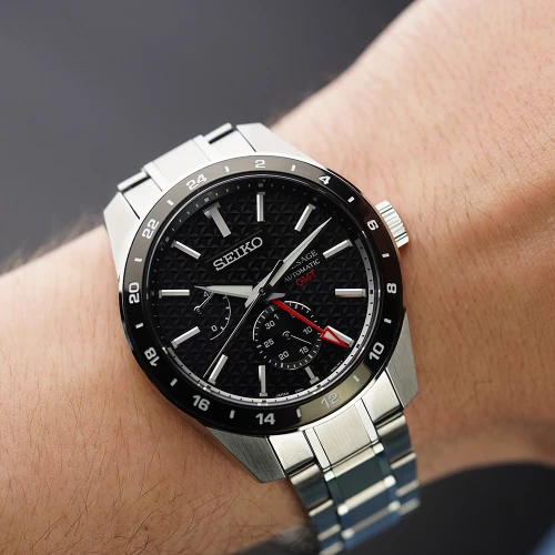 Чоловічий годинник SEIKO PRESAGE SHARP EDGED GMT SUMI-IRO SPB221J1 купити за ціною 75800 грн на сайті - THEWATCH