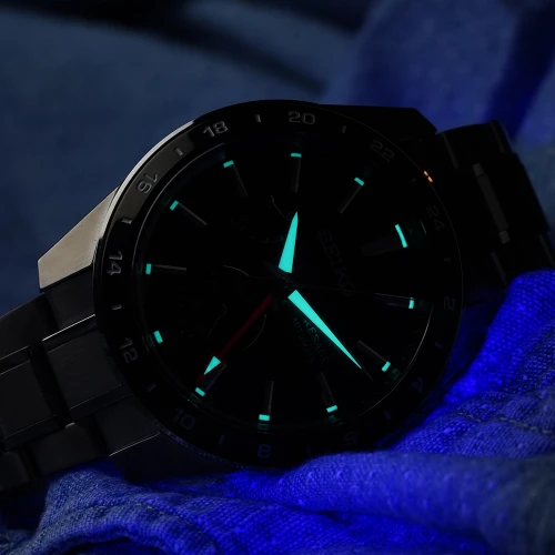 Чоловічий годинник SEIKO PRESAGE SHARP EDGED GMT SUMI-IRO SPB221J1 купити за ціною 75800 грн на сайті - THEWATCH