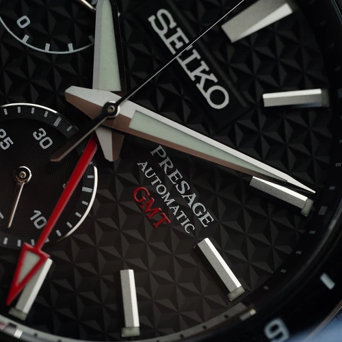 Чоловічий годинник SEIKO PRESAGE SHARP EDGED GMT SUMI-IRO SPB221J1 купити за ціною 75800 грн на сайті - THEWATCH