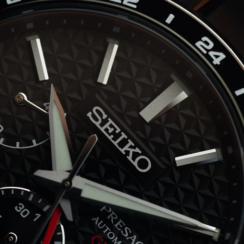Чоловічий годинник SEIKO PRESAGE SHARP EDGED GMT SUMI-IRO SPB221J1 купити за ціною 75800 грн на сайті - THEWATCH