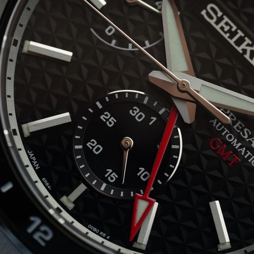 Чоловічий годинник SEIKO PRESAGE SHARP EDGED GMT SUMI-IRO SPB221J1 купити за ціною 75800 грн на сайті - THEWATCH