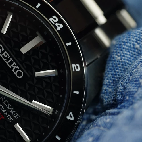 Чоловічий годинник SEIKO PRESAGE SHARP EDGED GMT SUMI-IRO SPB221J1 купити за ціною 75800 грн на сайті - THEWATCH