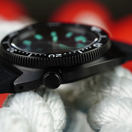 Чоловічий годинник SEIKO PROSPEX HERITAGE TURTLE 1968 RE-INTERPRETATION THE BLACK SERIES LIMITED EDITION SPB335J1 купити за ціною 53000 грн на сайті - THEWATCH