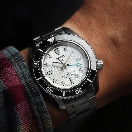 Мужские наручные часы SEIKO PROSPEX 1968 RE-INTERPRETATION GMT ARCTIC OCEAN LIMITED EDITION SPB439J1 купить по цене 90900 грн на сайте - THEWATCH