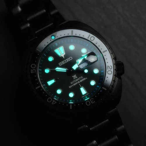 Чоловічий годинник SEIKO PROSPEX KING TURTLE THE BLACK SERIES LIMITED EDITION SRPK43K1 купити за ціною 39400 грн на сайті - THEWATCH