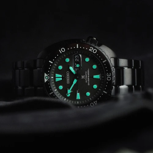 Чоловічий годинник SEIKO PROSPEX KING TURTLE THE BLACK SERIES LIMITED EDITION SRPK43K1 купити за ціною 39400 грн на сайті - THEWATCH