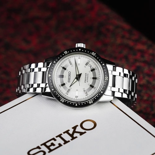 Чоловічий годинник SEIKO PRESAGE STYLE 60S CROWN CHRONOGRAPH LIMITED EDITION SRPK61J1 купити за ціною 30300 грн на сайті - THEWATCH