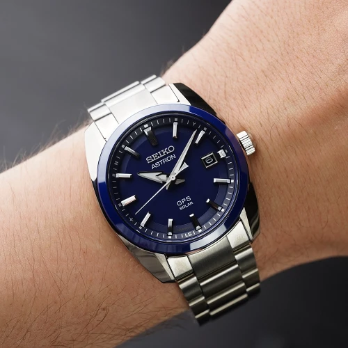 Мужские наручные часы SEIKO ASTRON GPS SOLAR SSJ003J1 купить по цене 85900 грн на сайте - THEWATCH