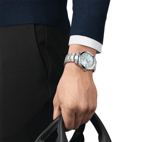 Чоловічий годинник TISSOT GENTLEMAN POWERMATIC 80 SILICIUM T127.407.11.351.00 купити за ціною 45540 грн на сайті - THEWATCH
